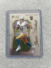2020 Panini SELECT Football Justin Herbert Select Certified RC Rookie No. SCR-4