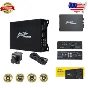 Premium 1000 Watt Class D Car Amplifier with Surface Mount and Crossover Options