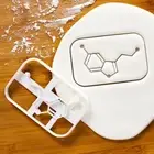 Serotonin Molecule cookie cutter Science chemistry biscuit gift teacher