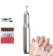 Cordless Nail Drill - Nail Filing Machine, Manicure Drill Kit | Adjustable Speed Acrylic Gel Drill Machine, Rechargeable Quiet Handheld Nail Machine For Salon Setup Home Styling Nail Care