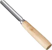 Fruit Corer | Stainless Steel Pear Pitter | Multifunctional Manual Fruit Corer with Anti-Slip Wood Handle for Quick Cooking Salad Prep Juicing Canning