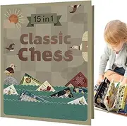 Chess for Beginners | Educational Magnetic Chess Game,Family-Friendly Activities, Crafts & Games for Kids, Adults, Travel, Home, School, Party, Home, Garden