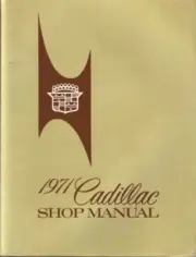 1971 Cadillac Service Shop Repair Manual Book Engine Drivetrain Electrical Guide (for: Cadillac)