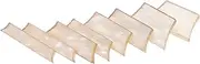 Levemolo 9pc Guitar Accessories Kit Shell Trapezoid Inlay Fretboard Decor for Electric Acoustic Guitars Easy Install