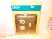 VTG. AMEROCK *THE SPRINGFIELD COLLECTION* 51859 RECEPTACLE /SWITCH PLATE NOS