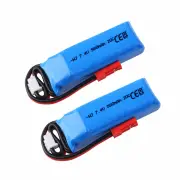 7.4V 580mAh 20C 2S LiPo Battery JST Plugfor Mini-Q Mosquito Car WLtoys K989 K969 1/28 Remote Control Car