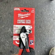 Milwaukee MT508 8" Diagonal Dipped Grip Cutting Pliers - Made In USA