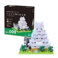 在飛比找momo購物網優惠-【nanoblock 河田積木】迷你積木-日本景點-姬路城(