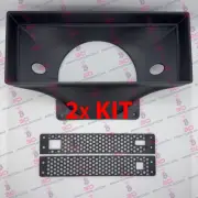 2 x IceRiver KS0 Ultra / KS0 Pro Forced Air Shroud and Side Mesh 120mm Fan 340GH
