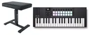 Novation LAUNCHKEY MINI 37 MK4 37-key MIDI Ableton Keyboard Controller+Bench