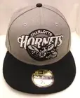 Charlotte Hornets Men's New Era 59FIFTY 7 1/2 Fitted Cap Hat Hardwood Classics