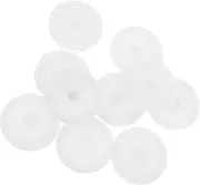STOBAZA 10pcs Lint Roller Plug Reusable Sticky Roller Accessory Covers for Pet Hair Removal for Clothes Carpets and Car Seats