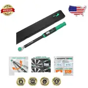 Advanced 1/2-Inch Digital Torque Wrench with Memory & LED Indicator - Green
