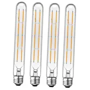 T10 Led Bulbs,Long Tubular Led Light Bulbs, E26 8w=80w 2700k Warm White