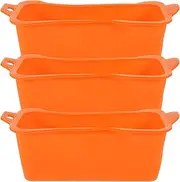 Kichvoe 3pcs Silicone Grease Catcher Liners for Pan Accessory Easy to Install Space-Saving Versatile Oven Refrigerator Use Convenient Clean-up for Outdoor Cooking