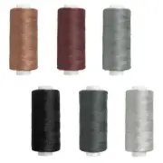 6 Colors Sewing Thread Kit Strong Polyester Quilting Thread 393 Yards Per Spo...