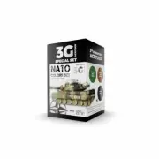 AK Interactive #AKI-11658 AFV Series NATO 3rd Generation Acrylic Paint Set