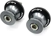 Cardan Crash Slider Protector Arm Screw M6 Aluminum Alloy Motorcycle Accessories Rocker Arm Spool Slider 6mm for Yamaha MT07 MT-07 MT 07 M8 Swingarm Spools CNC Machining(Titanium)