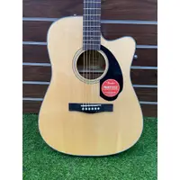 在飛比找蝦皮購物優惠-【傑夫樂器行】FENDER CD-60SCE 雲杉木 面單吉