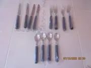 Lot of (12) New Gibson China Flatware (4) Knives (4) Spoons (4) Forks