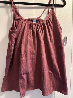 NWT Old Navy Strappy Adjustable String Flowy Tank Top Size Large