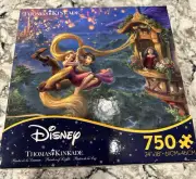 Disney Ceaco - Thomas Kinkade "Tangled Up In Love" 750 Piece Jigsaw Puzzle NEW