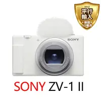 在飛比找momo購物網優惠-【SONY 索尼】Vlog 數位相機 ZV-1 II-白 *