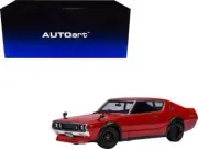 Nissan Skyline 2000GT-R (KPGC110) Tuned Version RHD (Right Hand Drive) Red 1/18
