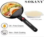 NNEDSZ Electric Crepe Maker Frying Griddle Non Stick Pancake maker Baking Pan
