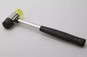 New Rubber Double Face Work Glazing Window Beads Hammer Nylon Head Mallet Tool