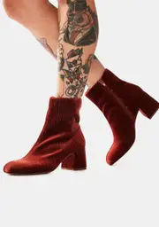 [Chelsea Crew] Rust Good Vibes Ankle Boots