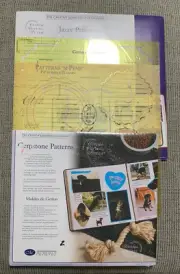 Creative Memories Custom Cutting System Gemstone And Jazzy Patterns And Stencils