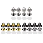 4Pcs Speakers Stand Spikes Loudspeaker Box Nails Pads Shoes Shockproof