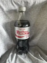 Share a Coke with Caden 2025 Personalized Gift Coca Cola Bottle 20oz Diet