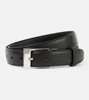 [The Row] The Row Jewel leather belt Inch 31.5 black