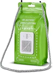 Oimzzr Salt Water Lamp No Batteries 2 Light Modes Indoor 400 Hours Water Lamp Light Bag Camping entials 3 50 Lumen Reusable Emergency Survival Light with Carrying Lanyard