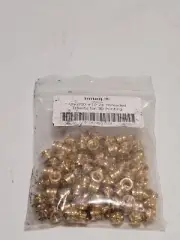 Initeq 10-24 Threaded Inserts for 3D Printing Components Brass Heat Inserts 100p