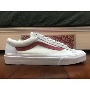 【正品】*VANS STYLE 36 GD 權志龍 白底 紅logo 紅線 台灣公司貨