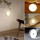 USB Rechargeable Motion Sensors Body Sensor Light LED Wireless Night Light