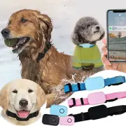 Pet Collar With Find My Network Clip No Charging CR2032 Battery & Lightweight