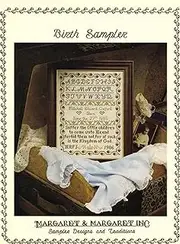 Birth Sampler - Cross Stitch Chart from Mark 10:14 (No. 6)