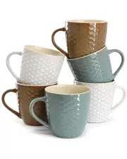 Elama Honey Bee 6pc Mug Set