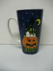 peanuts cup/mug 16oz great pumpkin halloween series, brand new