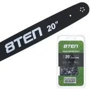 8TEN 20" Chainsaw Guide Bar & Chain .064 .325 81DL for Stihl MS360 026 029 036