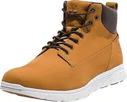 [Timberland] Men's Killington Mid Lace Up Sneaker, Wheat Nubuck, 9