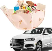 Backseat Organizer Bag - Car Hammock Between Seats - Large Capacity Hammock Organizer, Folding Reusable Shopping Bags Barrier Of Backseat Pet Kids