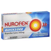 Nurofen Quickzorb Pain Relief Caplets X 24