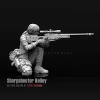 在飛比找樂天市場購物網優惠-1/35(50mm) Sharpshooter Kelley