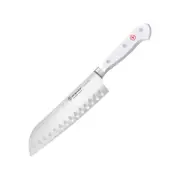 Wusthof Classic White Santoku Knife 17cm