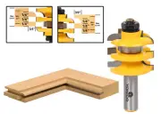 Cove Stacked Rail and Stile Router Bit - 1/2" Shank - Yonico 12119